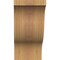 Ekena Millwork 4"W x 8"D x 8"H Funston Rough Sawn Knee Brace, Western Red Cedar BRC04X08X08FST00RWR - alternate 2